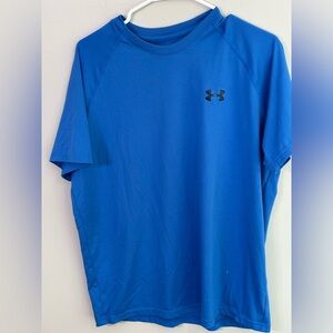Under Armour Men's Short Sleeve Tee in Blue